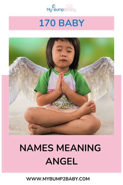 170 Baby Names Meaning Angel. Names With Meaning Female, Angel Names Female, Nicknames For Angel, Names Meaning Angel, Female Angel Names, Last Names Meaning, Unique Names Meaning, Angel Names, Baby Names Meaning