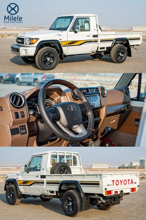 (LHD) TOYOTA LAND CRUISER LC79SC 4.0P MT MY2022 – WHITE Toyota 70 Series Land Cruiser, Toyota Land Cruiser 150, Kids Vehicles, Land Cruiser Pick Up, Toyota Cruiser, Toyota Lc, Toyota Fj40, Tonka Truck, Automotive Mechanic