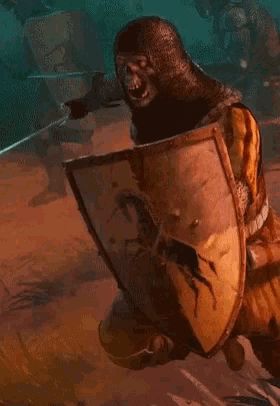 Gwent Gwent Card GIF - Gwent GwentCard NorthernRealms - Discover & Share GIFs Witcher Monsters, Undead Knight, Undead Warrior, Skeleton Warrior, Witcher Art, The Revenant, Fantasy Monster, Fantasy Concept Art, Warhammer Fantasy