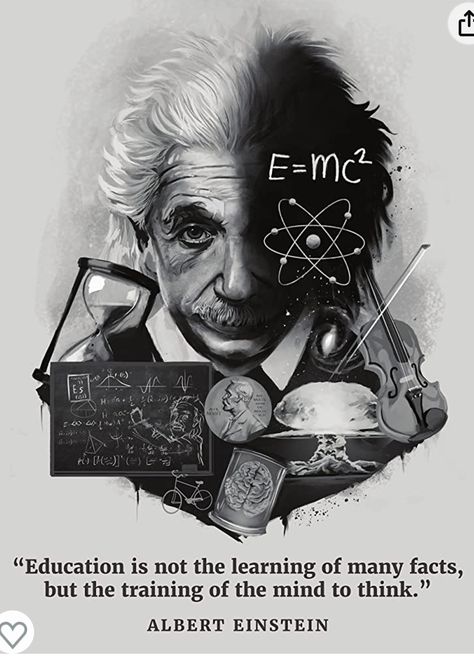 Einstein Poster, Albert Einstein Poster, Motivational Quotes For Kids, Heroic Fantasy, Albert Einstein Quotes, Einstein Quotes, Eucharist, Wall Quotes Decals, Wall Decal Sticker