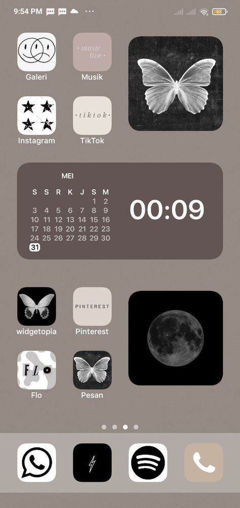 Cute Themes For Phone App, Iphone Launcher Aesthetic, Ios 13 Wallpaper Iphone, Xiaomi Homescreen Ideas, Xiaomi Homescreen, Widgetsmith Themes, Widgetsmith Ideas Aesthetic, Wallpaper Hp Aesthetic, Iphone Launcher