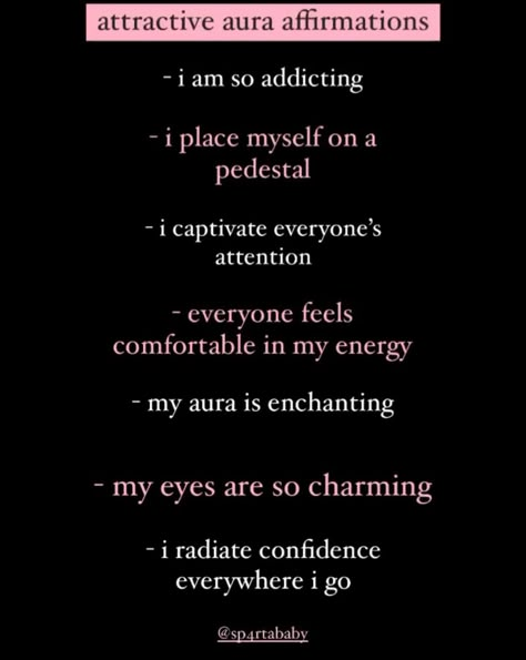 Celebrity Affirmations, Baddie Mindset, Identity Shift, Self Concept Affirmations, Black Cat Energy, Night Affirmations, Cat Energy, Abundance Manifestation, Affirmation Board