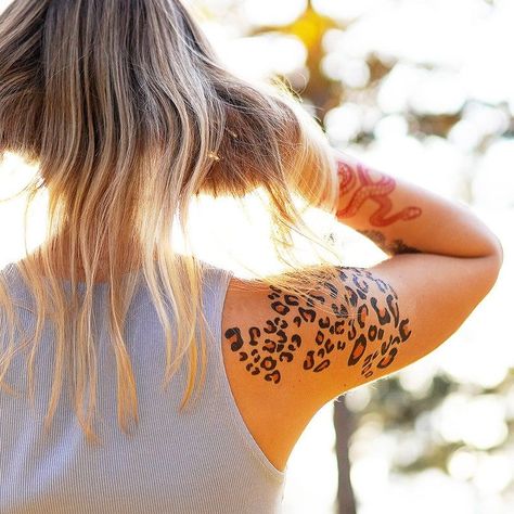 Leopard Print Tattoo |   couple tattoos unique 2023 Leopard Print Shoulder Tattoo, Cheetah Print Tattoo For Women, Animal Print Tattoo For Women, Leopard Print Tattoo For Women, Leopard Tattoo Design For Women, Leopard Spots Tattoo, Leopard Print Tattoo Sleeve, Cheetah Print Tattoo, Leopard Print Tattoo