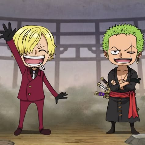 Zosan Manga, One Piece Zoro And Sanji, One Piece Chibi, Sanji Zoro, Zoro Sanji, One Piece Tattoos, One Piece Wallpaper Iphone, One Piece Ace, One Piece Ship