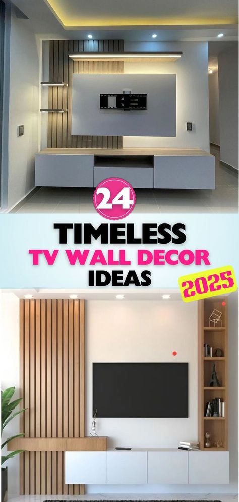 Elevate your living room style with trending TV wall decor ideas for 2025. Perfect for creating a sleek, modern space that reflects your personality.