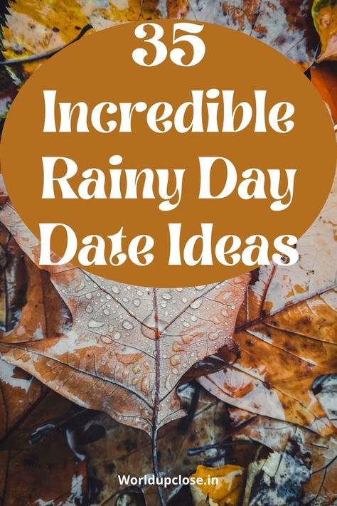 35 Incredible rainy day date ideas Cuddling Date Ideas, Date Ideas For A Rainy Day, Rainy Day Dates Couple, Rainy Day Gift Basket, Rainy Day Hangout Ideas, Rainy Date Night Ideas, Quiet Date Ideas, Things To Do On A Rainy Day For Couples, Rainy Day Activities For Couples