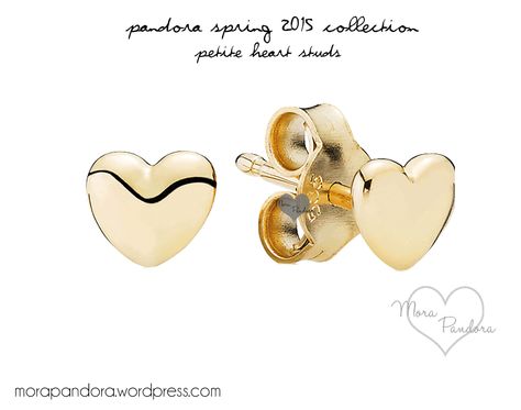 Pandora Jewelry Box, Gift Party Ideas, Pandora Inspiration, Pandora Earrings, Jewelry Earrings Gold, Buy Earrings, Heart Stud Earrings, Stud Jewelry, Stud Set