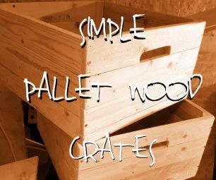 Small Pallet, Pallet Crates, Wood Projects For Kids, Used Pallets, Wood Projects For Beginners, Wooden Pallet Furniture, Woodworking Projects For Kids, Small Woodworking Projects, Wooden Pallet Projects