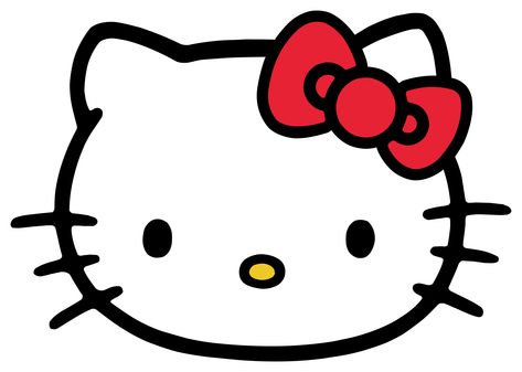 Hello Kitty, Hello Kitty Face, Kitty, Red