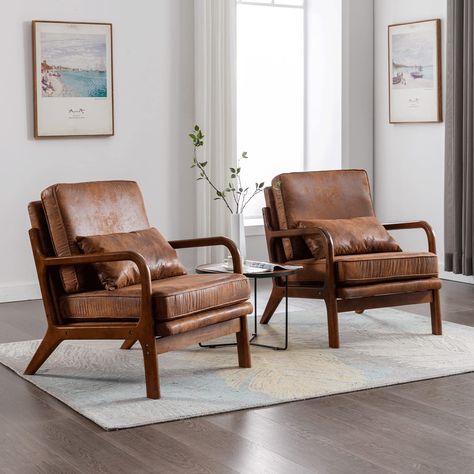 Brown armchair