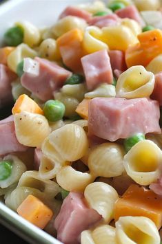 Ham Pasta Salad, Shell Salad, Ham Salad Recipe, Ham Salad Recipes, Ham Pasta, Cold Pasta Salad Recipes, Macaroni Salad Recipe, Best Pasta Salad, Ham Salad