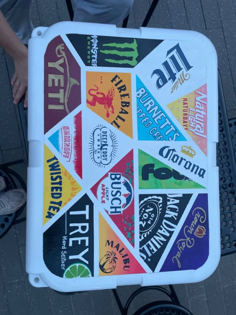 Sae Formal Cooler, Painted Frat Cooler Ideas, Frat Formal Coolers Funny, Chicago Frat Cooler, Fraternity Coolers Ideas, Frat Painted Cooler, Nashville Cooler Formal, Fraternity Formal Coolers, Myrtle Beach Frat Cooler