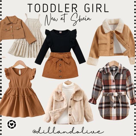 Toddler Girl Fall Outfits 2024, Toddler Girls Fall Outfits, Toddler Girl Fall Fashion, Fall Outfits For Toddler Girl, Fall Kids Outfits, Girl Toddler Outfits, Toddler Fall Outfits, Fall Toddler Outfits, Toddler Fall Outfits Girl