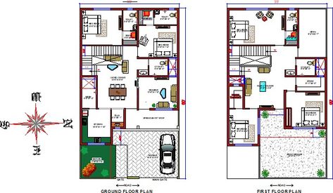 35x60 House Plans, Home Front Elevation Design, Home Front Elevation, Front Elevation Design, Plan Home, Front Elevation Designs, Elevation Design, Front Elevation, Home Design Plans