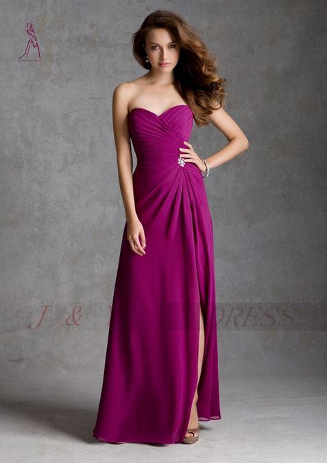 fuschia bridesmaid dresses - Google Search                                                                                                                                                                                 More Color Bugambilia, Fuschia Bridesmaid Dresses, Mori Lee Bridesmaid Dresses, Fuchsia Bridesmaid Dresses, Kelsey Rose, Bridesmaid Dresses Uk, Fuschia Dress, Frosé, Pink Wedding Dress