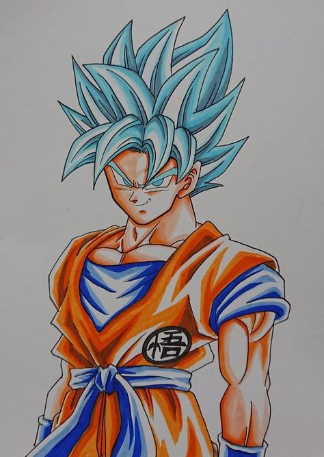 Goku Art, Ball Painting, Goku Drawing, Dragon Z, Anime Drawing Sketches, Pokemon Sketch, Naruto Sketch Drawing, Ball Drawing, Dragon Ball Painting