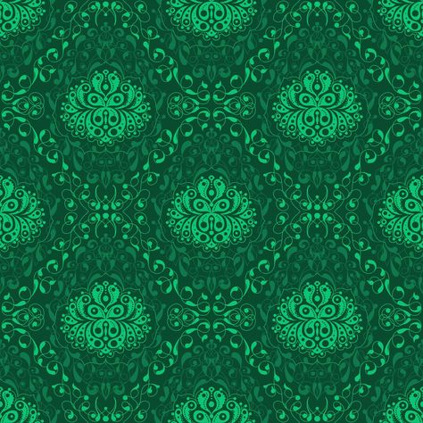 #damask #green #patterndesign #upholstery Damask, Pattern Design, Upholstery, Green