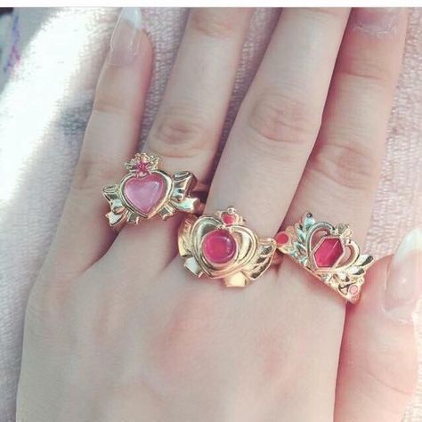 Sweet Letters, Magical Girl Aesthetic, Sailor Moon Aesthetic, Moon Jewelry, Girly Jewelry, Pretty Jewellery, Magical Girl, Cute Jewelry, Girly Things