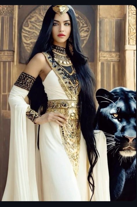 Sagala Gowns, Glamor Hairstyles, Egyptian Women Modern, Modern Egyptian Fashion, Egyptian Goddess Dress, Best Family Halloween Costumes, Egypt Dress, Profile Unique, Cleopatra Dress