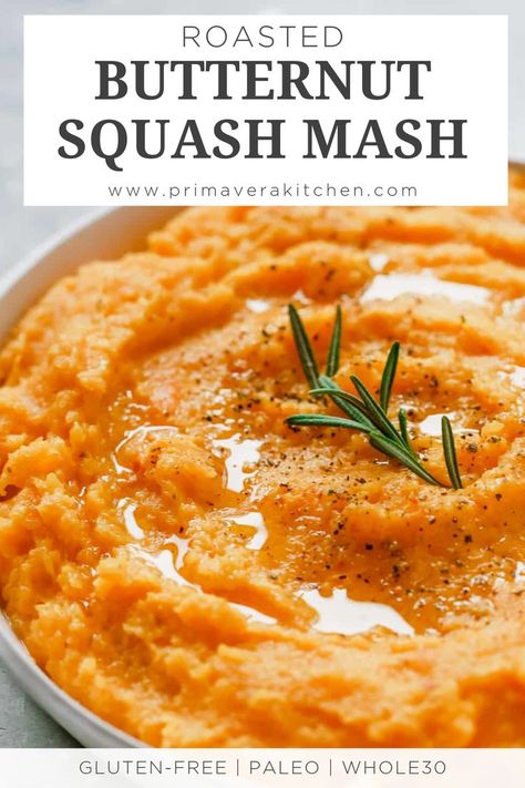 Butternut Squash Seasoning, Butternut Mash Recipe, Mashed Squash Recipes, Mashed Butternut Squash Recipes, Butternut Squash Mashed, Butternut Mash, Mashed Butternut Squash, Best Paleo Recipes, Butternut Squash Recipes