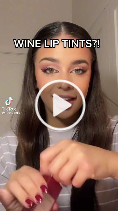 Mikayla Nogueira (@mikaylanogueira) has created a short video on TikTok with music original sound. | @Rachel Rigler has me hooked on these. Chefs kiss. #makeup #beauty #MakeItCinematic #IKnowWhatYouDid Wine Lip Tint, Wine Lips, Chefs Kiss, Glowy Makeup, Kiss Makeup, Natural Makeup Looks, Lip Tint, Short Video, Natural Makeup