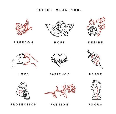 Tattoos For Guys Unique, Tattoos Red Ink, Small Hand Tattoos For Guys, Tattoos Simplistic, Tato Henna, Sharpie Tattoos, Handpoke Tattoo, Small Pretty Tattoos, Red Ink Tattoos