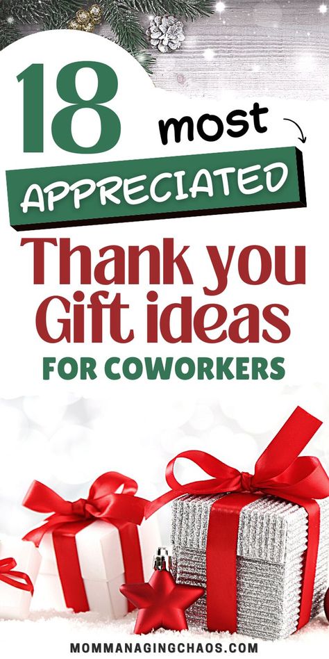 A simple thank you for a job well done goes a long way. Thankfully, you don’t need to spend hundreds of dollars to show your gratitude. Head over to the blog to learn some of the best inexpensive gift ideas for you to use. Frugal Christmas | Frugal Christmas ideas | Frugal Christmas gifts | Frugal Christmas gifts ideas Thank You Gift Ideas For Coworkers, Employee Appreciation Gifts Diy, Coworker Thank You Gift, Frugal Christmas Gifts, Inexpensive Gift Ideas, Christmas Thank You Gifts, Gift Ideas For Coworkers, Affordable Gift Ideas, Chistmas Gift