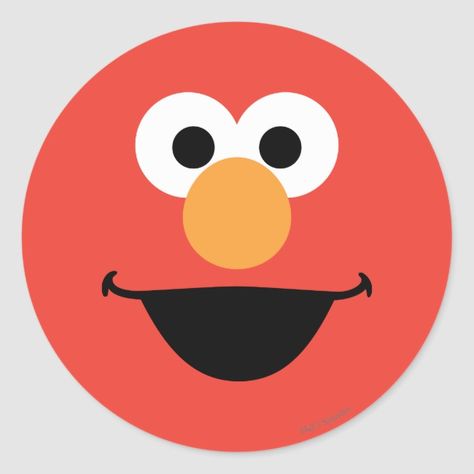 Elmo Face Art Classic Round Sticker #Ad , #Sponsored, #Art#Classic#Sticker#Shop Elmo Party Decorations, Elmo Face, Elmo Costume, Elmo Cookies, Elmo Birthday Party, Elmo Party, Sesame Street Party, Elmo Birthday, Small Canvas Paintings