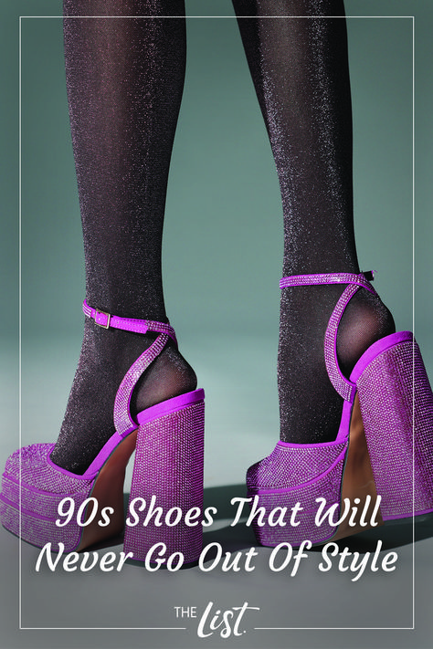 There is a certain stereotype about women and shoes — namely, that we love them a little too much. #90sfashion #style 90s Shoes Women, 1990s Shoes, 90s Shoes, 2000 Fashion, About Women, Go Out, Shoes Women, Out Of Style, The List