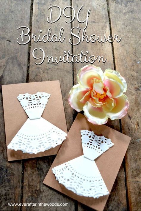 DIY Bridal Shower Invitations #SpringCreations #Cbias #AD Unique Bridal Shower Invites, Engagement Party Diy, Diy Bridal Shower, Bridal Shower Invitations Diy, Outdoor Bridal Showers, Fiesta Bridal Shower, Simple Bridal Shower, Bridal Shower Backdrop, Beach Bridal Showers