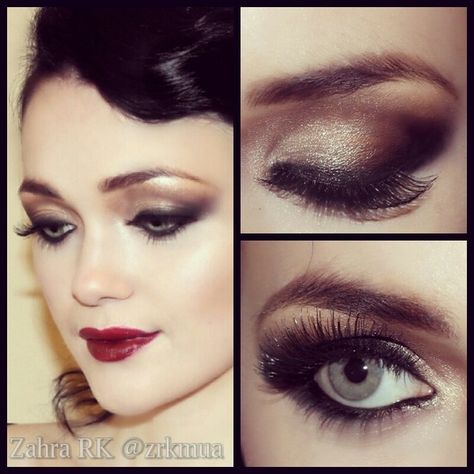 1920s Hair and Makeup Prohibition Makeup, Modern 1920s Makeup, Gatsby Inspired Makeup, 1920s Hair And Makeup, Speakeasy 1920s, 1920’s Makeup, 1920 Makeup, 1920s Makeup Tutorial, 1920's Hair