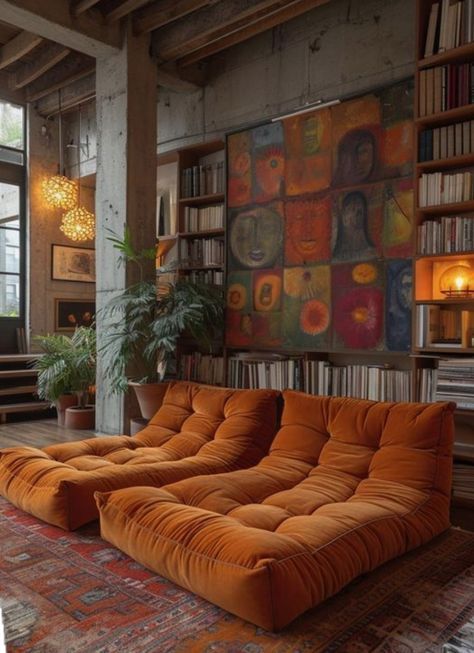 70s Interior, Deco Studio, Retro Interior, Style Deco, Apartment Decor Inspiration, Dream House Interior, Living Room Ideas, Dream House Decor, Living Room Inspiration