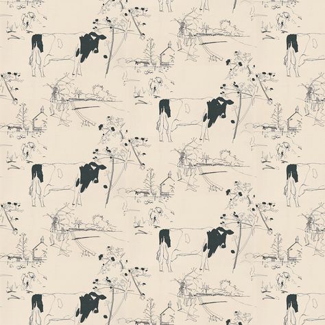 Black And White Cow Wallpaper, Barn Wallpaper, Sheep Showing, Building Wallpaper, Farm Wallpaper, Off White Wallpapers, Walker Wallpaper, Farmhouse Wallpaper, Cow Wallpaper