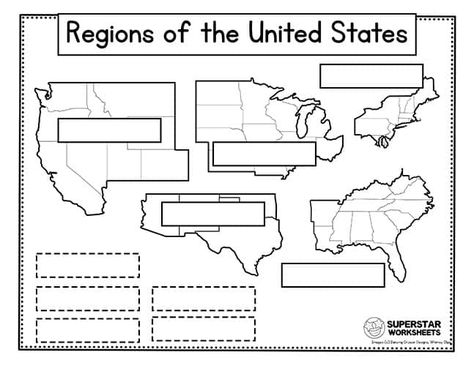 Northeast Region States And Capitals, Regions Of The Us Activities, 5 Regions Of The United States, Blank Us Map Free Printable, Regions Of The United States Activities, Learning States Free Printables, Blank United States Map Free Printable, Us Regions Activities, State Worksheets Free Printable