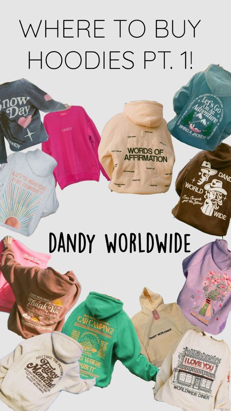 DANDY WORLDWIDE! want part 2..? #fyp #preppy #hoodies #trending #famous Preppy Hoodies, Dandy Worldwide, Christmas Gift Inspiration, Cowgirl Outfits, Hoodie Outfit, Car Camping, Christmas Wishlist, Dandy, Inspirational Gifts