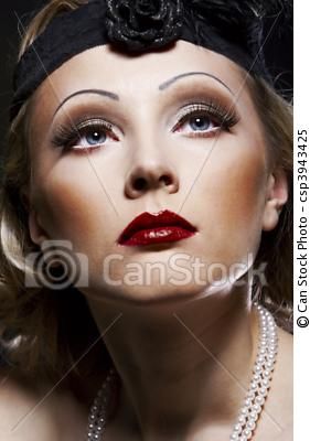 Vera Claythorne, 1930’s Makeup, 1930 Makeup, 1930s Beauty, Eras Makeup, 1920s Makeup Look, 30s Hair, Cabaret Makeup, Period Makeup