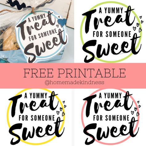 Thanks For Being So Sweet Printable Tag, Sweet Treat For Teacher Appreciation, Sweet Treat Teacher Printable, A Little Treat For Someone Sweet, Rice Krispie Treat Tags Free Printable, Staff Appreciation Printables Free, Secret Pal Gift Tags, Good Luck Printable Tags Free, Secret Pal Tags Free Printable