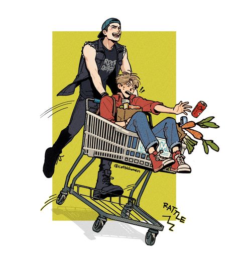 Rin on Twitter: "fast and furious at the parking lot 🛒💖‼️ https://t.co/x98rx2v7Fz" / Twitter Ronan And Adam, The Raven Cycle, Raven King, Raven Cycle, The Best Series Ever, The Raven, Mystery Thriller, Fan Book, Gay Art