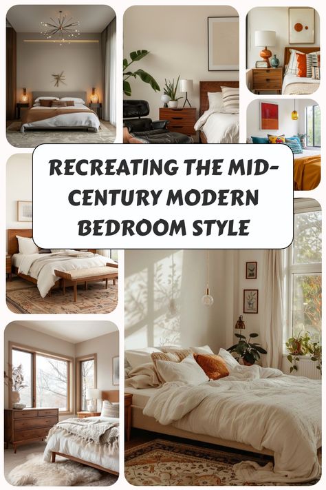 Get a stunning mid-century modern bedroom with these tips and decor ideas. Modern Masculine Bedroom, Modern Metal Bed, Mid Century Modern Bedroom Decor, Mid Century Modern Bed, Small Apartment Bedrooms, Modern Style Bedroom, Modern Coastal Decor, Masculine Bedroom, Mid Century Aesthetic