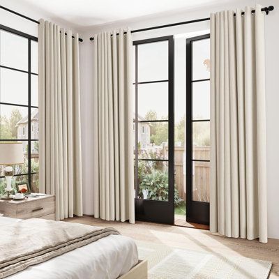 Bedroom drapes