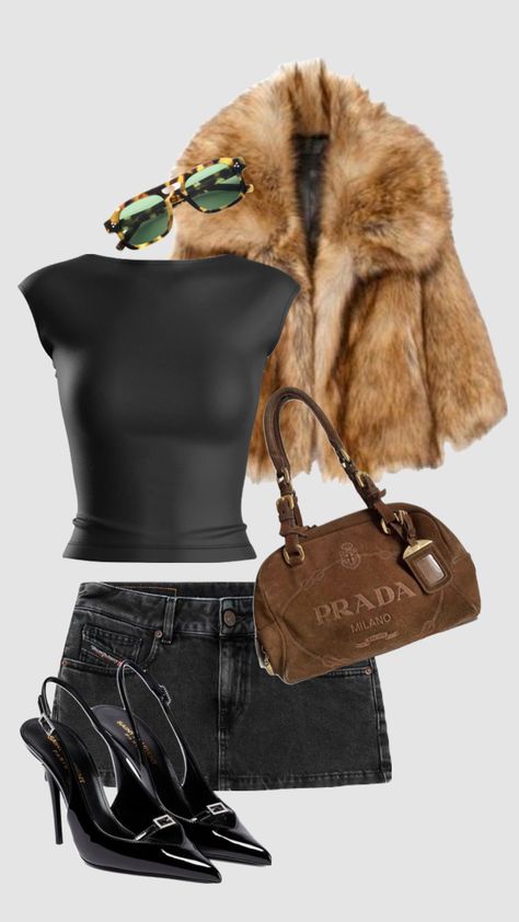 Bar Outfits Winter, Fashion Killa Outfits, Killa Outfits, Street Style Outfits Casual, Bar Outfits, Clubbing Outfits, Evening Outfits, Outfits Winter, Leather Outfit