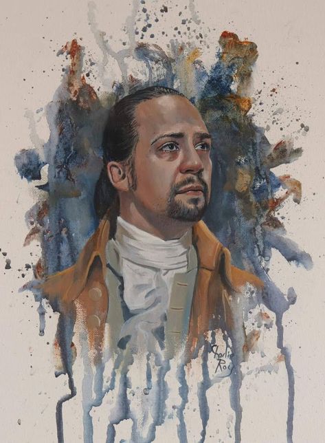 Hamilton Canvas Painting, Alexander Hamilton Painting, Hamilton Artwork, Richard Hamilton Pop Art, Hamilton Painting, Hamilton Drawings Lafayette, Hamilton Art, Hamilton Musical, Sketch Ideas