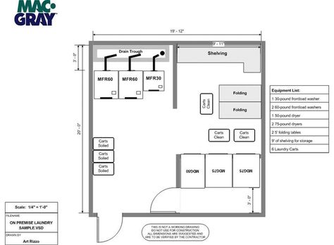 opl_sample-large.gif (680×500) Laundry Room Design Layout, Laundry Business Design, Hotel Laundry Room, Laundry Layout, Laundry Room Layout, Sanctuary Design, Layout House, Casa Club, Laundry Business