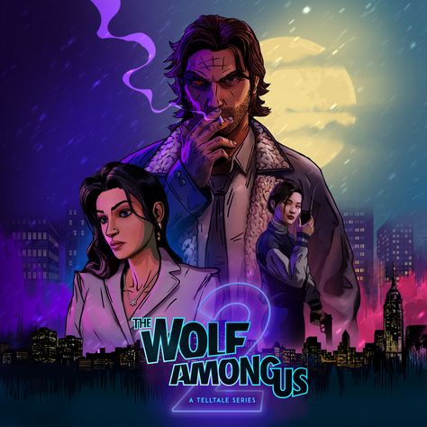 Bigby Wolf, Fables Comic, Tin Woodman, Wolf Among Us, The Wolf Among Us, Game Face, Big Bad Wolf, Summer Games, Xbox One S