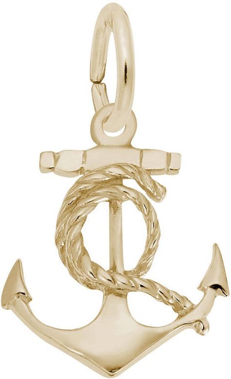 PRICES MAY VARY. Authentic Rembrandt charm High quality Beautiful design Ships Anchor Charm by Rembrandt. 14K Yellow Gold. Ship Anchor, Anchor Charm, Rembrandt, Sterling Silver Charm, Gold Plated Sterling Silver, Silver Charms, Womens Jewelry Bracelets, Silver Gold, Not Available