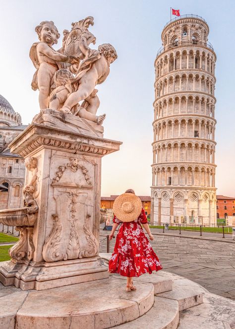 DO YOU NEED TO SPEND A NIGHT IN PISA? BEST THINGS TO DO AND ITINERARY FOR ONE DAY IN PISA Italia Aesthetic, Florence Photography, Pisa Tower, Italy Travel Photography, Tuscany Travel, Pisa Italy, Italy Pictures, Italy Tours, Italy Travel Tips