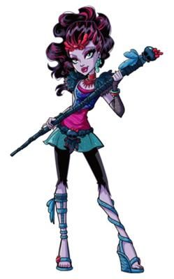 Jane Boolittle Jane Boolittle, Monster High Wiki, High Wallpaper, Monster High School, High Characters, Arte Monster High, Light Blue Eyes, Dark Blue Hair, Monster High Pictures