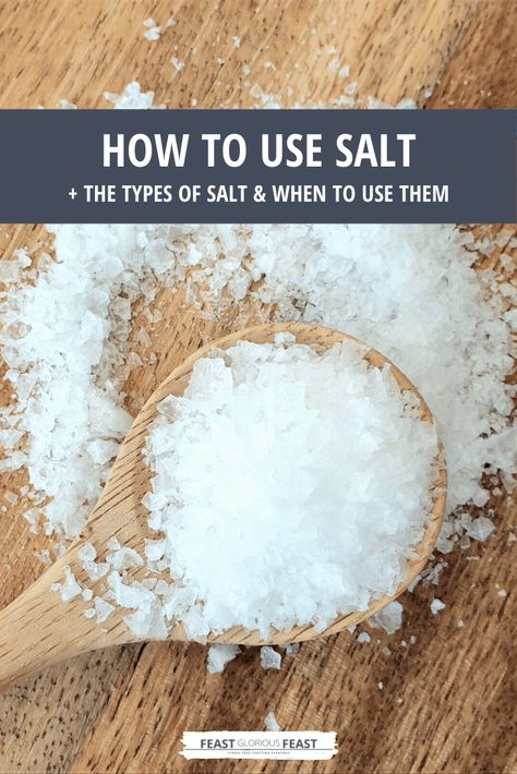 Seasoning food is the key to creating stunning tasty dishes. But how to use salt correctly is a skill that still seems to evade many. Even experienced home cooks. This guide explains about the different types of salt and when to use them, alternative seasonings Types Of Salt, Scandinavian Easter, Homemade Condensed Milk, Celtic Salt, Iodized Salt, Bowl Of Rice, Finishing Salt, Top 10 Home Remedies, Turmeric Milk