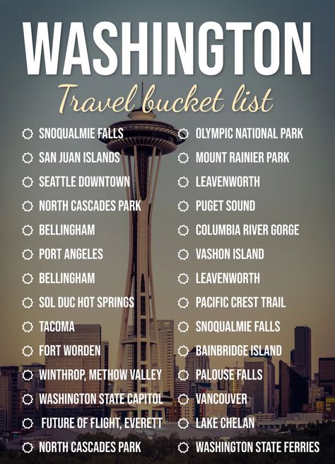 Free USA Bucket List Google Docs Templates - Page 5 of 5 - gdoc.io Bucket List Template, West Coast Travel, Oklahoma Travel, Kentucky Travel, Usa Bucket List, Washington Travel, Holiday Travel Destinations, Travel Things, Adventure Lifestyle