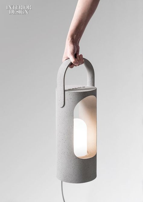 Assiette Design, Luminaria Diy, Decorative Lamps, Interior Design Magazine, Concrete Design, Portable Lamps, Composite Material, Ceramic Table Lamps, Lamp Decor